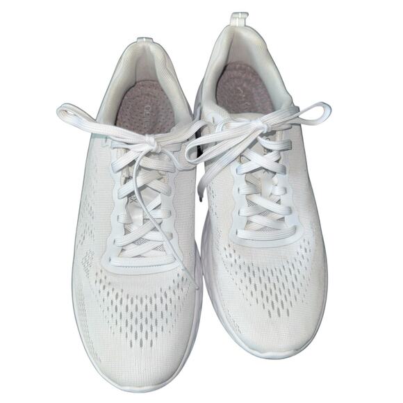 Aetrex Womens Danika Sneakers EU 39 US 8.5 White Athletic Comfort Platform - Picture 5 of 16
